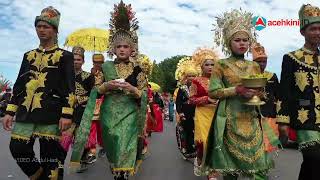 Kemeriahan Karnaval HUT Kemerdekaan RI ke-77 di Banda Aceh