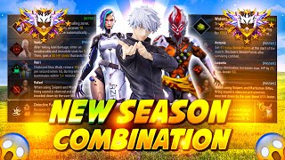 2024 NEW RANK SEASON | br rank best character combination | best character skill for br rank