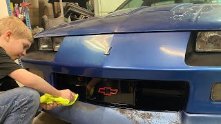 How to restore Third Generation Camaro grille - 1LE - Part 2