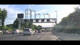 Driving on M4 Motorway 🛣 Sunday Evening