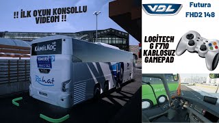 Fernbus Simulator - VDL FUTURA FHD2 148 - GAMEPLAY (İlk oyun konsoluyla çektiğim video)