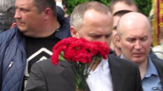 09.05.16 Киев. Бойко, Новинский и Шуфрич возлагают цветы