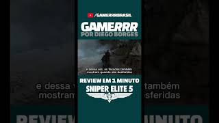 🔴 REVIEW EM 1 MINUTO: SNIPER ELITE