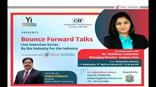 Bounce Forward Talk - Ms. Maithilee Tambolka - Sanjeev Auto