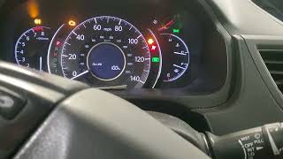 How to reset oil maintenance light on a 2014 Honda CRV