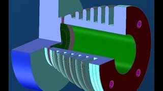 Make Stirling Engine. CNC programming on GibbsCam for Mazak Integrex.