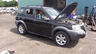 Обзор авто - проверка двигателя / АКПП Land Rover Freelander 2.5 i АКПП 2001 год