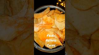 3 secrets to make Crispy chips at home #shorts #viral #trending #youtubeshorts #potatochips #food