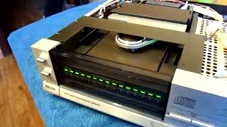 Легенда HI-FI. PHILIPS CD 303 (1983-84). 2 x TDA1540D – SAA7030.   CDM-0. Обзор и профилактика.