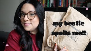 my bestie does my book haul! 🫶🏼🛍️