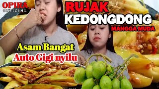 MAKAN RUJAK KEDONDONG + MANGGA MUDA !!! ASAMNYA KEBANGETAN !!