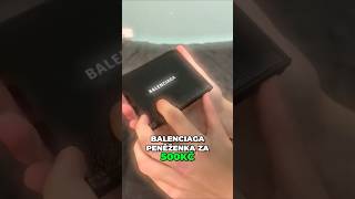 Balenaciaga peněženka odkaz v biu! 🥷 #reels #balenciaga #wallet #review  #shorts #fashion