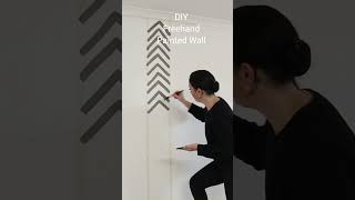 Painted Chevron Accent Wall Easy DIY - with Plascon Paint Expert