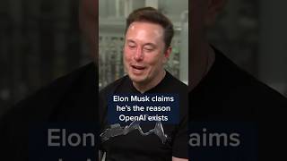 #Tesla CEO #Eloniusk claimed on Tuesday he is "the reason that OpenAl exists, citing his past #ai