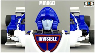 ~Smart transformations~ MMC's homage to Transformers Mirage (Sphinx Cel) transformed + showcase!