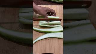 Fruit Ninja of RIDGEGOURD | Amazing Fruits Cutting Skills | Indian Street Food in 2023 #shorts #food