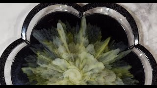 Must See! Resin 3D bloom in magic mold.