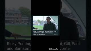 Ricky Ponting pics his favourite Indians