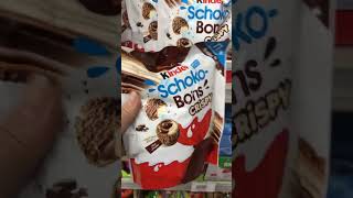 KINDER SCHOKO BONS CRISPY MILK CHOCOLATE #shorts #short #kinder #schoko #Bons #crispy #milkchocolate