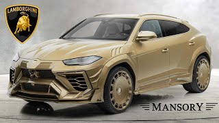 900 hp Gold Lamborghini Urus | Mansory Venatus Lamborghini Urus in Bronzo Zenas Style