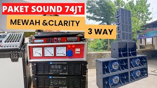 PAKET SOUNDSISTEM 74 JUTA CLARITY DAN MEWAH