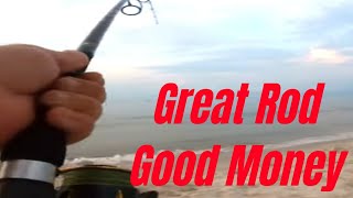 Star Rods Stellar Lite Surf Rod Review SAVE MONEY CATCH FISH w/ Penn Slammer 4500