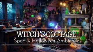 Witch's Cottage | Cozy, Spooky Halloween Ambience