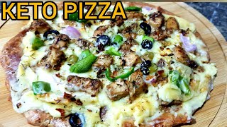 keto pizza | how to make keto pizza | diet keto pizza | the fusion kitchenary