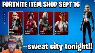 NEW FORTNITE ITEM SHOP SWEAT SKIN CENTRAL TONIGHT!