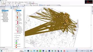 NETWORK ANALYSIS-NEW OD COST MATRIX