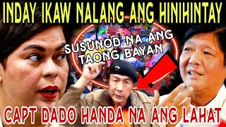 VP SARA NALANG HINIHINTAY PARA LUMABAS NA ANG TAONG BAYAN.