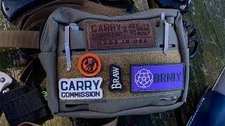 Carry Commission X Blue Ride Overland Gear Bum Bag - Unboxing and Overview -