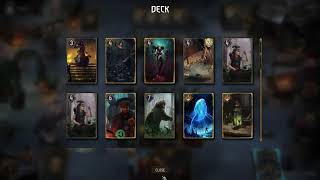 [GWENT] Skellige crows deck gameplay vs NR siege engines