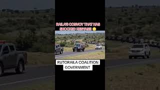 RAILA ODINGA CONVOY THAT SHOCK KENYANS #viralshort #viralvideo #viralshorts #viralvideos #viralnews