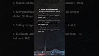 6 SUNNAH NABI _ Saat ketibaan idul Fitri