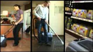 Nilfisk small scrubber/dryer - CA 331 demonstration