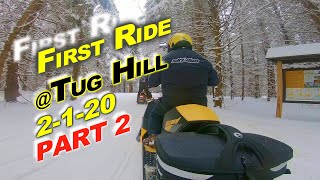 First Ride @ Tug Hill 2-1-20: PART 2