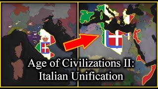 AoC2: Timeline of the Italian Unification