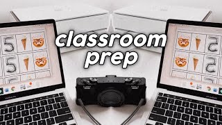 5th Grade Teacher Classroom Prep Vlog: Printing Everything!