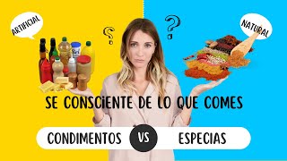 NO VAS A CREER LA DIFERENCIA ENTRE CONDIMENTOS VS ESPECIAS👦