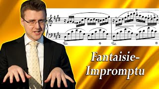 Chopin Fantaisie-Impromptu Op. 66: VIRTUOSITY with ELEGANCE - Analysis tutorial