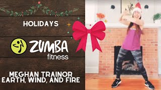 Holidays || Meghan Trainor Ft. Earth Wind and Fire || Christmas Workout || Zumba with NikkiFit