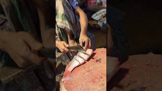 Amazing Tilapia Fish Cutting Skills In Bangladesh Fish Market By Expert Cutter #shorts