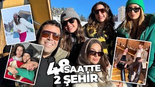 Kayak Tatili Vlog ⛷ | ILK KEZ JURI OLDUM!