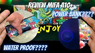 REVIEW MIFA A10 PLUS INDONESIA💥 | WATER PROOF | POWER BANK 2023