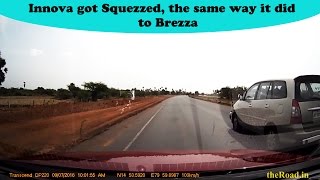 Innova vs Brezza - Innova got taste of its own medicine