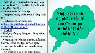 sử 6 tuần 24  tiết 24  bài 24  Nước Cham pa từ thế kỉ II đến thế kỉ X 1