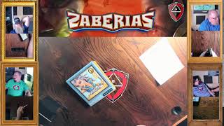 Zaberias | NEW Board Game | Opening & Setup LIVE!