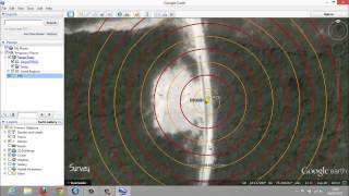 Tool For Google Earth : Range Rings Made Easy