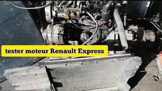 فحص محرك رونو إكسبريس tester moteur Renault Express